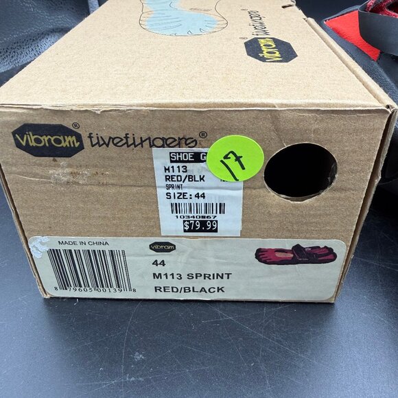 Vibram Fivefingers Sprint Size 44 Red - Picture 7 of 16